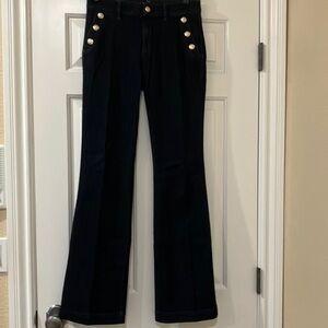 WHBM skinny flare jeans